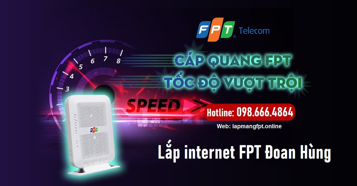 lắp mạng FPT tại Đoan Hùng