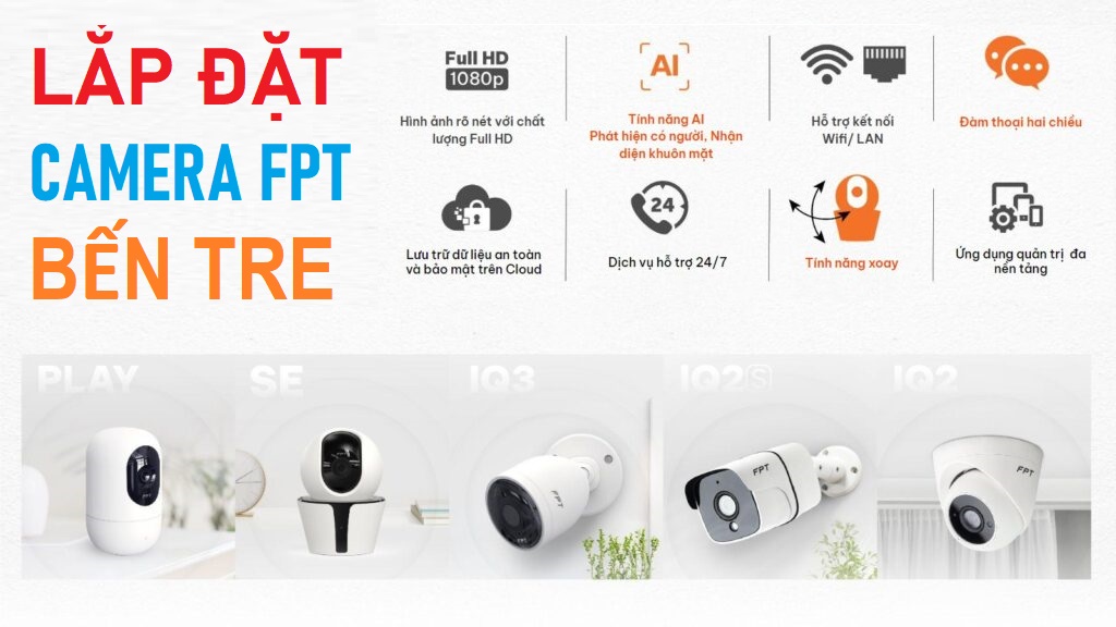 lắp đặt camera fpt bến tre