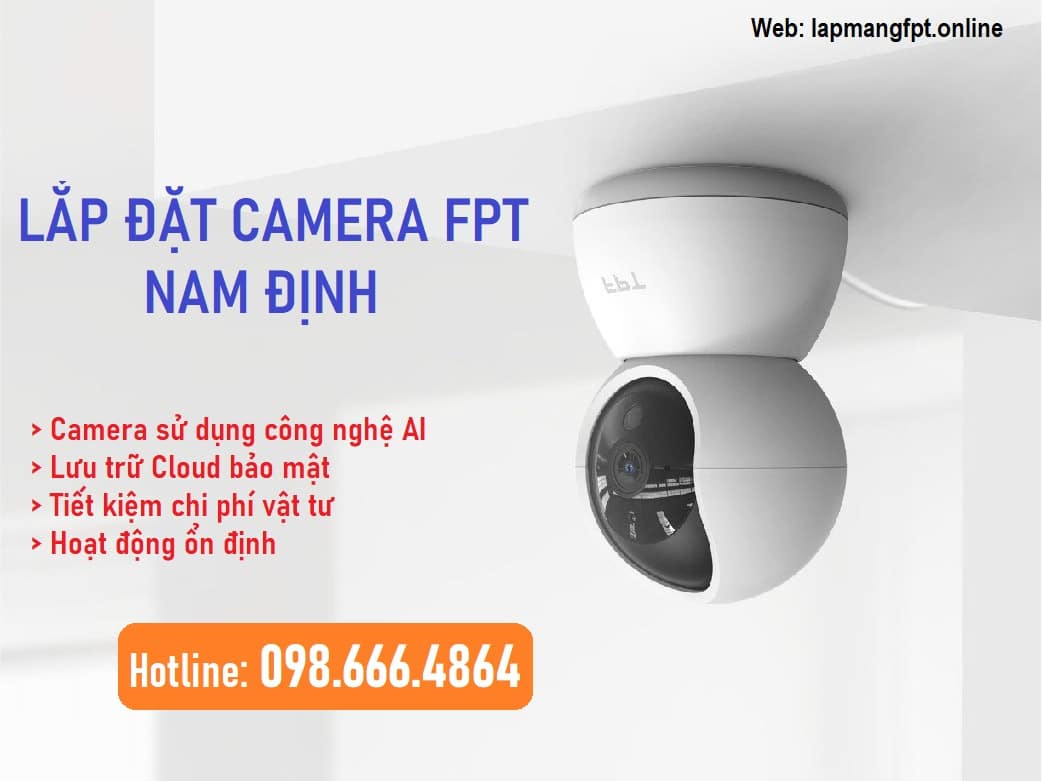 lắp đặt camera fpt nam định