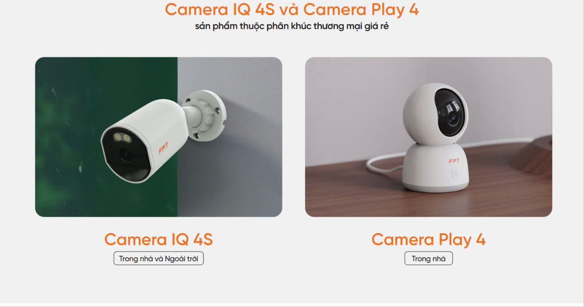 camera fpt iq4s và play 4